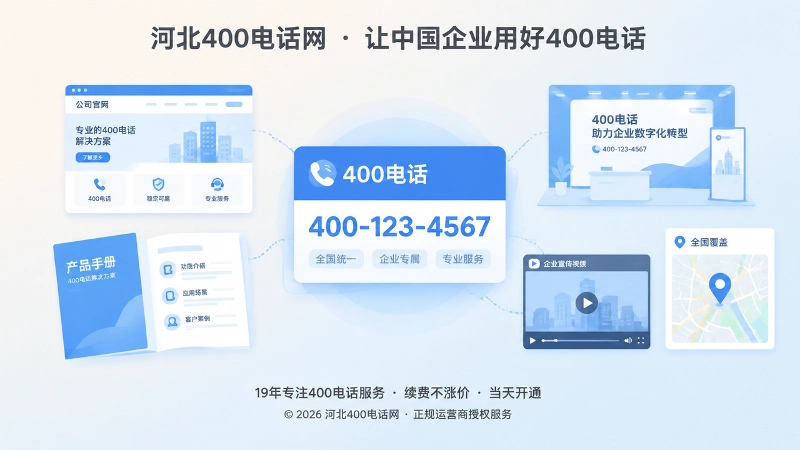 400电话在企业内容体系中统一发布